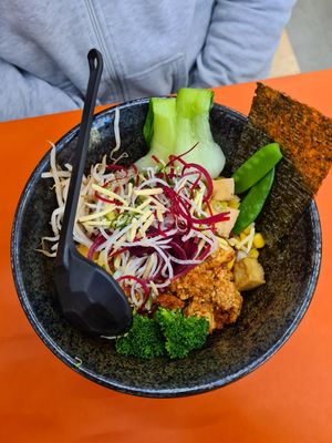 Bolognese ramen at Beyond Ramen in Berlin