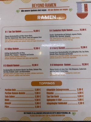   at Beyond Ramen in Berlin