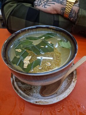 Fried rice tea at Beyond Ramen in Berlin