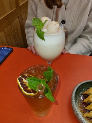 Drinks at Beyond Ramen in Berlin