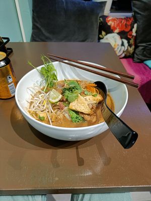 Boat Noodle Soup at Peace kitchen in Helsinki