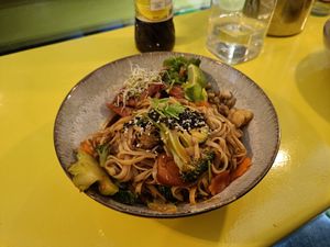 Sukothai noodles at Peace kitchen in Helsinki
