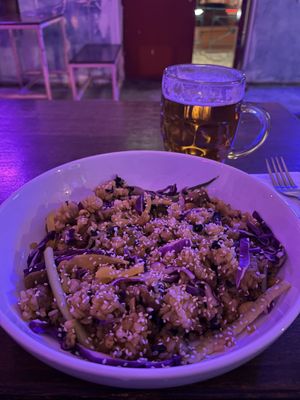 Fried rice  at SHPANA in Tbilisi