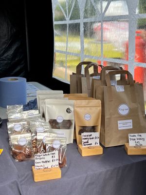 Treats bags at Veg Oot in Fraserburgh