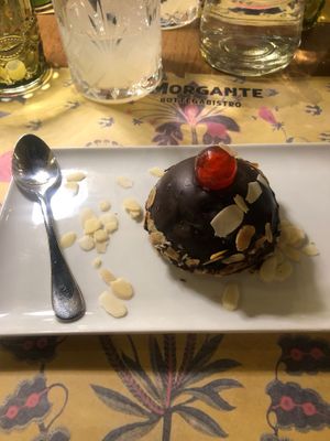 Vegan dessert 😋  at I Morgante Bottegabistro in Agrigento