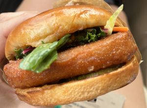 Deluxe spicy chicken from the outside   at Hart House - Sepulveda in Los Angeles