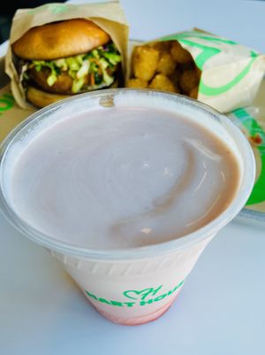 Strawberry shake   at Hart House - Sepulveda in Los Angeles