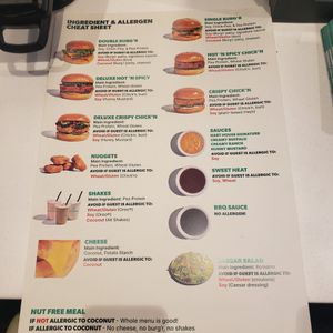 Menu and soy content at Hart House - Sepulveda in Los Angeles