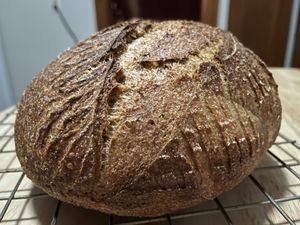 Whole wheat boule at That's My Jam in Peoria