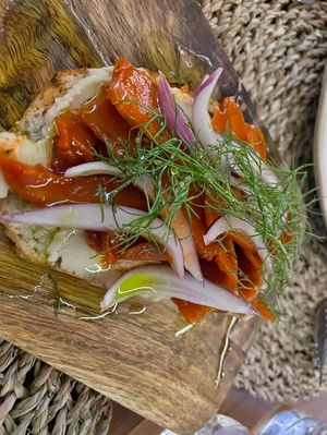 Bruschetta   at Adega 22 in Vila Nova De Milfontes