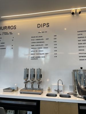 Menu   at El Churro in New York City