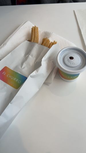 Churros & vegan chocolate   at El Churro in New York City