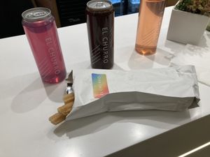 Churros in a bag at El Churro in New York City