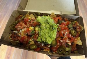 nachos  at Cha Chas Vegan Mexican  in Melbourne
