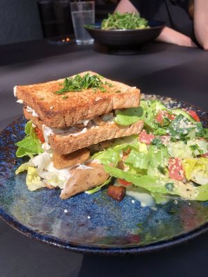 Club Sandwich (8,50€)  at Heaven's Kitchen in Stuttgart