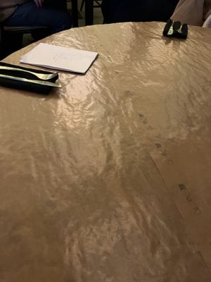 Your plate-the table   at Heaven's Kitchen in Stuttgart