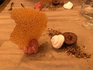 2 desserts here at Heaven's Kitchen in Stuttgart