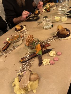 Heavens senses menu   at Heaven's Kitchen in Stuttgart