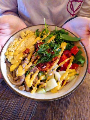 Egg bowl at Heaven's Kitchen in Stuttgart