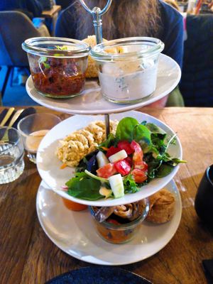 Scrambled egg at Heaven's Kitchen in Stuttgart