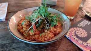 "Risotto from Marseille" at Heaven's Kitchen in Stuttgart