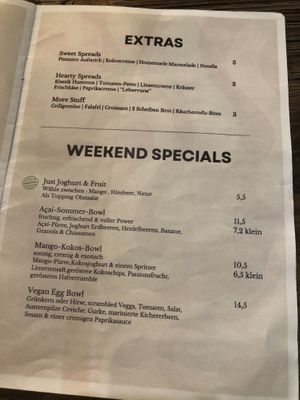 Menu   at Heaven's Kitchen in Stuttgart