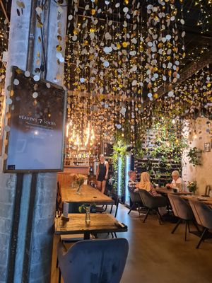 Inside seating at Heaven's Kitchen in Stuttgart