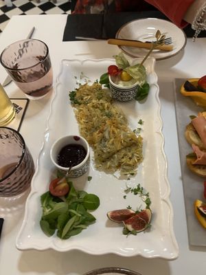 Potato Pancakes   at Pink Lettuce in Chester