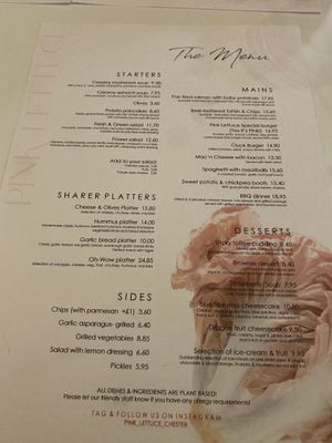   at Pink Lettuce in Chester