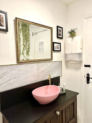 Bathroom  at Pink Lettuce in Chester