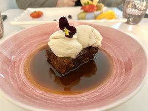 Sticky toffee pudding🥮  at Pink Lettuce in Chester