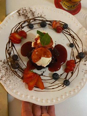 Brownie at Pink Lettuce in Chester