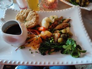 Great Sunday Roast at Pink Lettuce in Chester