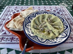 Hummus Fez - 8/10  at PerlaAzul in Cordoba