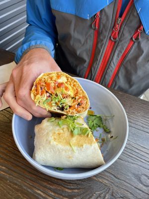 Burrito  at Bebita in Jindabyne