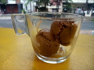 Roasted Almond  Chocolate Gelato at Cafe ZERO in Karnataka