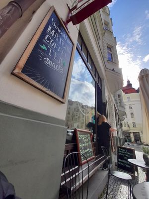  at Liberica Cafe in Prague