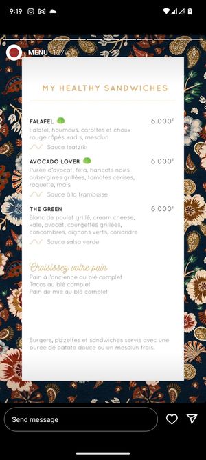  at Flow Happiness Food in Dakar