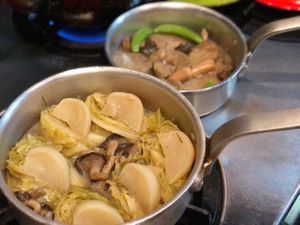 pot au feu soymeat at Cafe Banmari in Mishima