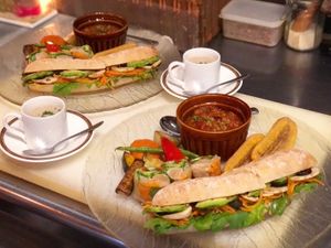  at Cafe Banmari in Mishima