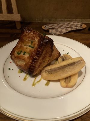 Veggie pie  at Cafe Banmari in Mishima