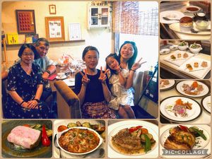 Customers from overseas at Cafe Banmari in Mishima