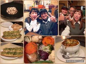 Customers from overseas at Cafe Banmari in Mishima