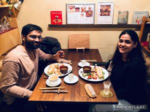 Customers from overseas at Cafe Banmari in Mishima