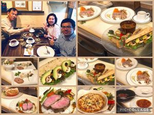 Customers from overseas at Cafe Banmari in Mishima