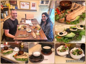 2024.10.17. 
Today, we received a reservation for a vegan one-plate lunch from Denmark 🇩🇰. He said, "It's hard to eat vegan in Japan 😓. Big cities = still relatively easy at Cafe Banmari in Mishima