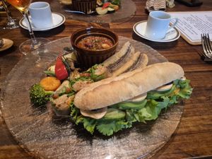   at Cafe Banmari in Mishima