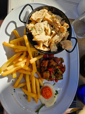 "Grilled" soy at D3 Restaurante in Gran Canaria