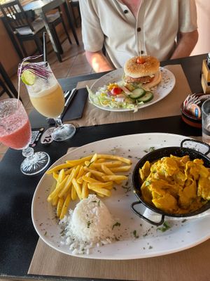 Soy chicken curry.  at D3 Restaurante in Gran Canaria