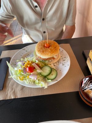 Burger.  at D3 Restaurante in Gran Canaria